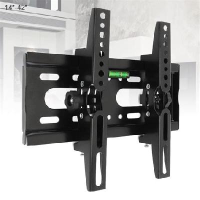 LCD LED TV Wall Mount Stand 14" to 42" inch Bracketwith Capacity Upto 25kg Fixed TV Mount